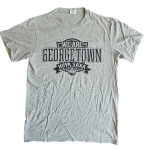 Delta Pro Weight We Are Georgetown University Hoyas Saxa T-shirt Size Medium